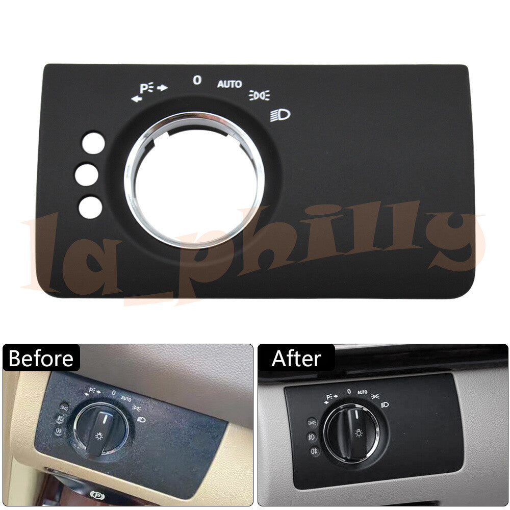 For 06-13 for Mercedes X164 GL450 ML550 Headlight Control Switch Cover 1645453504