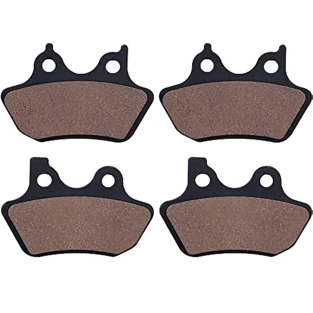 Front  Rear Brake Pads For 2000-2007 for Harley FLHRCI Road King /Touring FLHT
