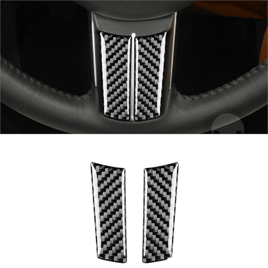 Carbon Fiber Interior Steering Wheel Chin Trim for Mazda MX-5 Miata 2009-2015