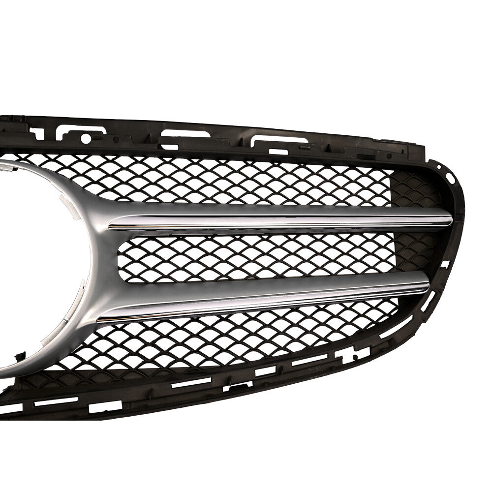 Front Grille Grill W/Chrome Molding for Mercedes W212 E Class Sedan E350 E550