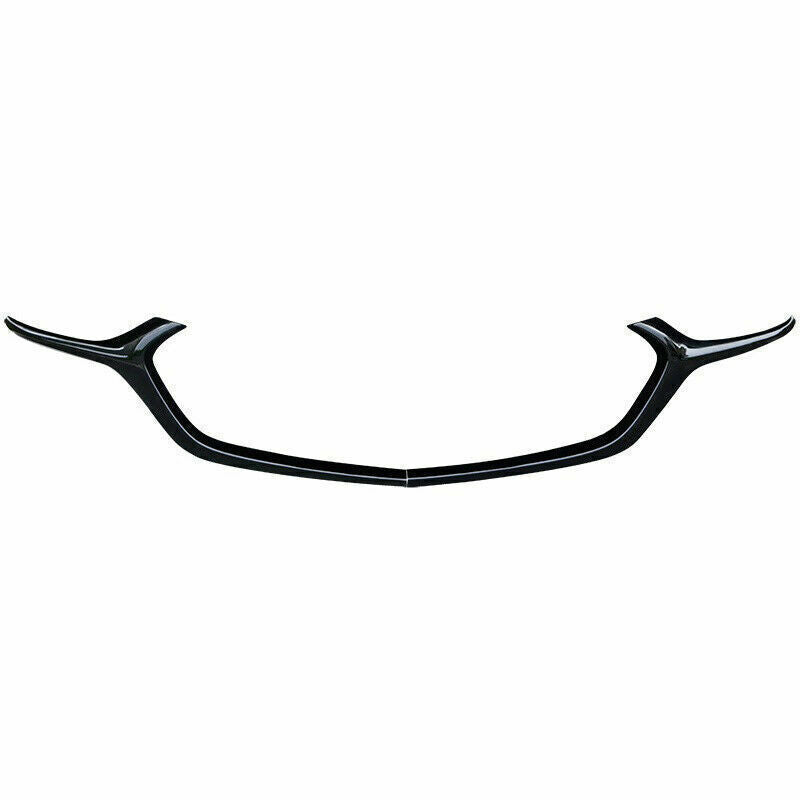 2X Glossy Black Front Bumper Grills Moulding Cover Trims for Mazda 3 Axela 19-23
