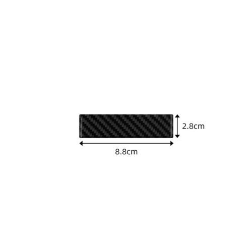 for Toyota RAV4 2006-2012 Carbon Fiber Inner Driver Storage Box Base Cover Trim