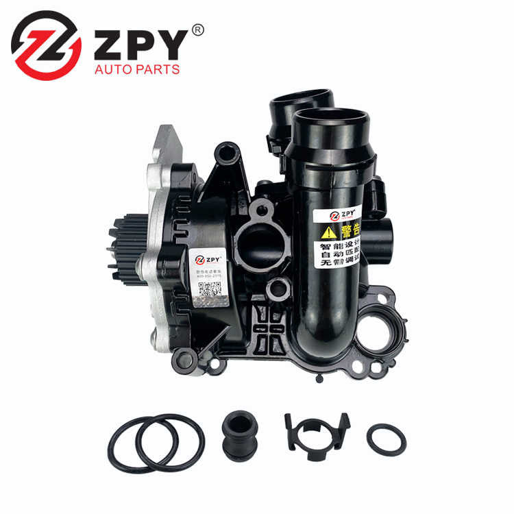 ZPY for VW for Jetta for Passat for AUDI Q5 TT CC 2.0T Water Pump with Thermostat Assembly