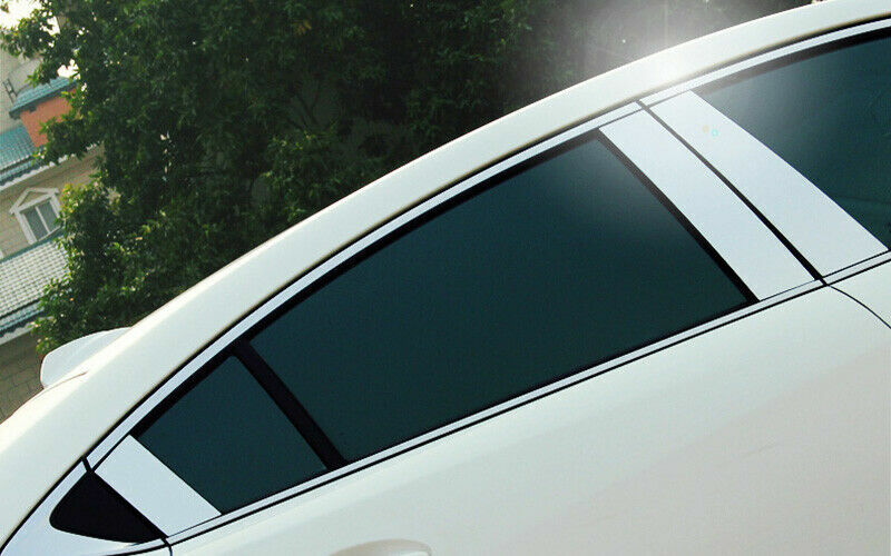 for Mazda 6 Atenza 2014-16 Stainless Chrome Exterior Window BC-Pillar Decoration