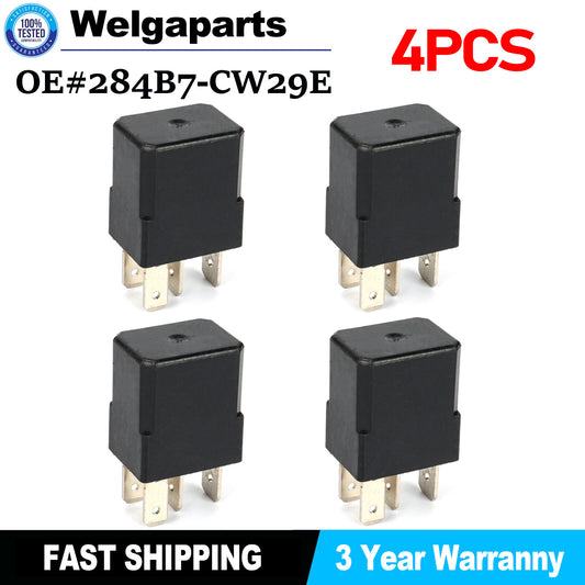 4PCS for Nissan Recall Titan Armada Xterra Frontier ECM Relay 05-09 284B7-CW29E