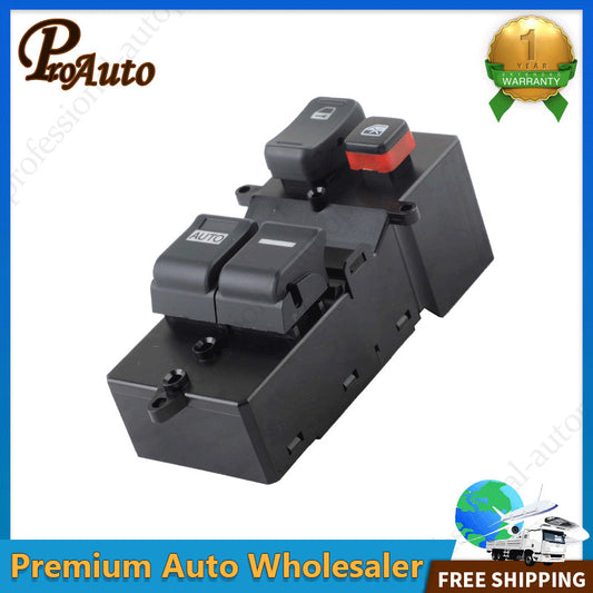 Front Left Driver Door Power Window Switch for Honda Accord 2003-2007 Coupe 2dr