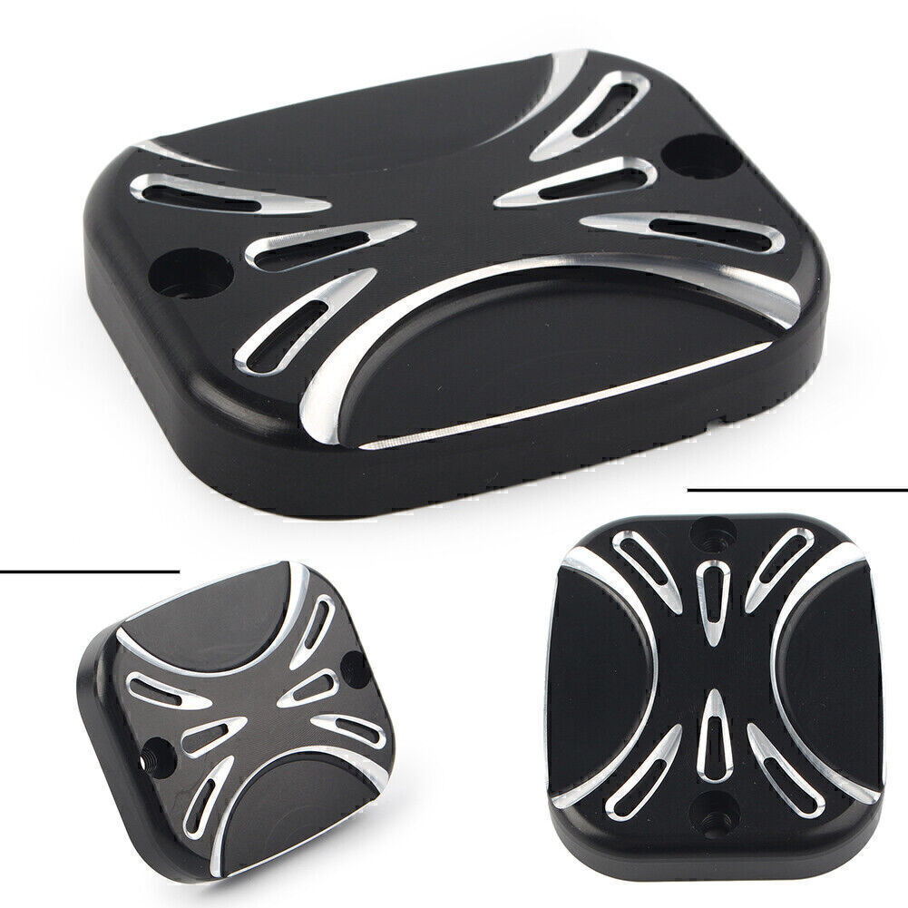 for Harley Street Gilde Softail Front Brake Reservoir Master Cylinder Cover