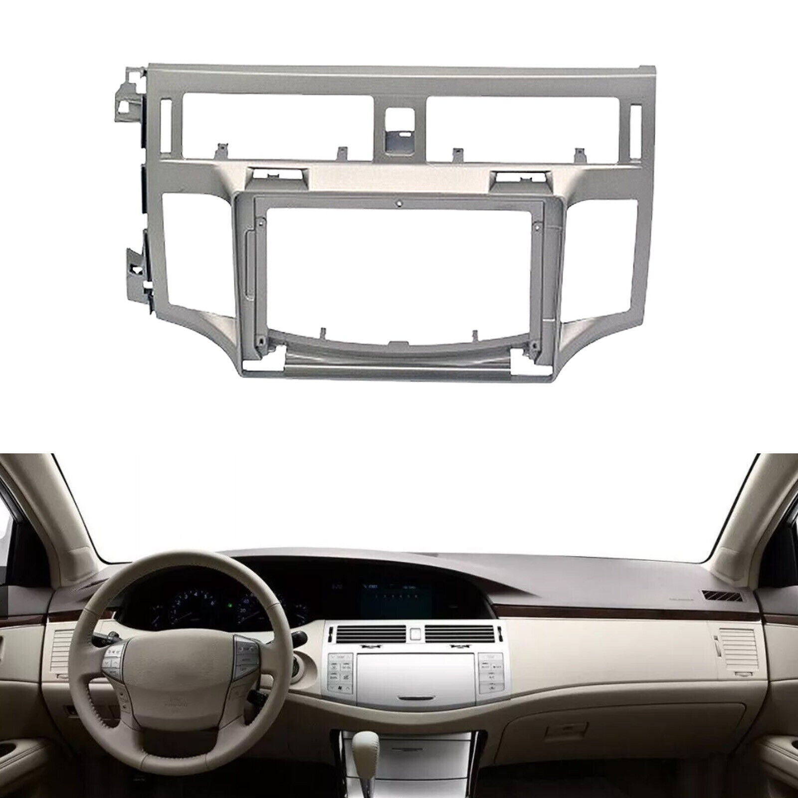 for Toyota for Avalon 2005-2010 Car Stereo Radio Fascia Panel Trim 9 FrameRI