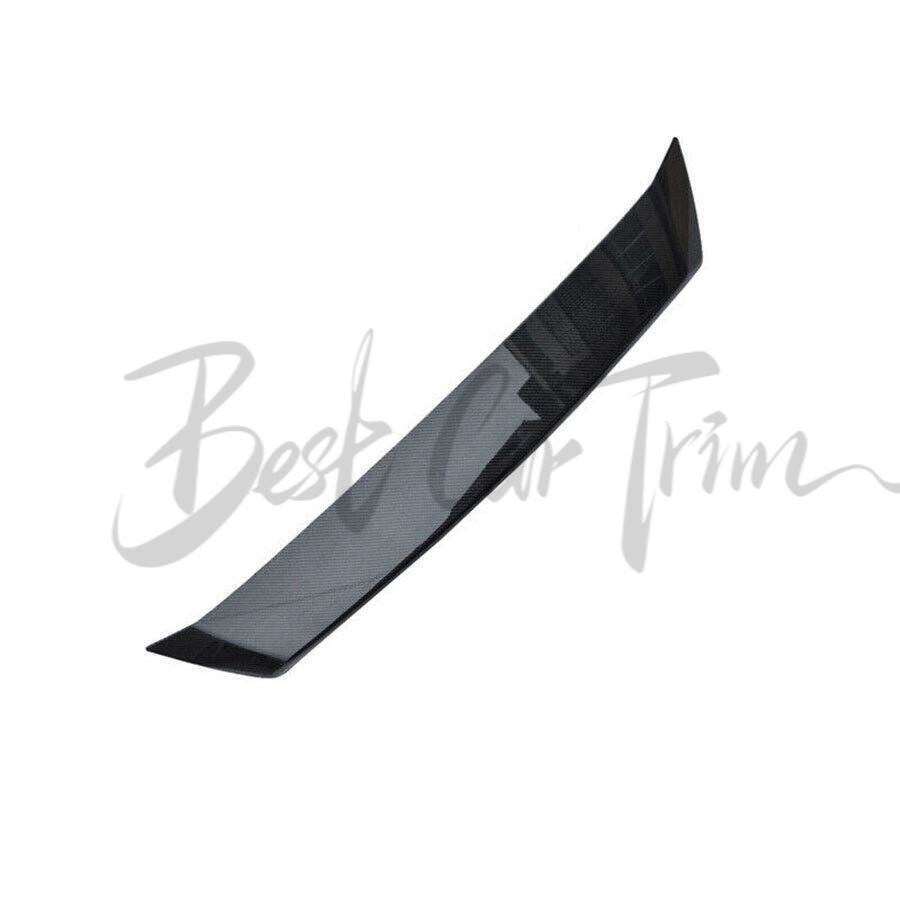 for Mazda 3 Axela 17-2018 Carbon Fiber Style Front Hood Mesh Grill Up Strip Trim