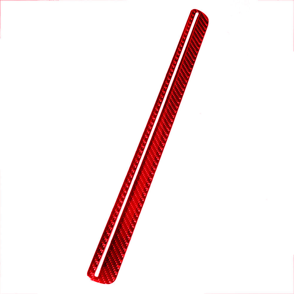 Red Carbon Fiber for Co -pilot Decorative Strip Cover Trim for VW for Golf MK7 2014-2019