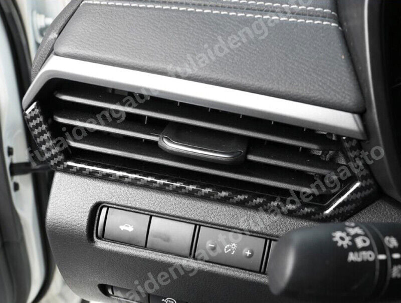 for Nissan Altima 2019-2022 ABS Carbon Fiber Console Air Outlet Vent Cover Trim