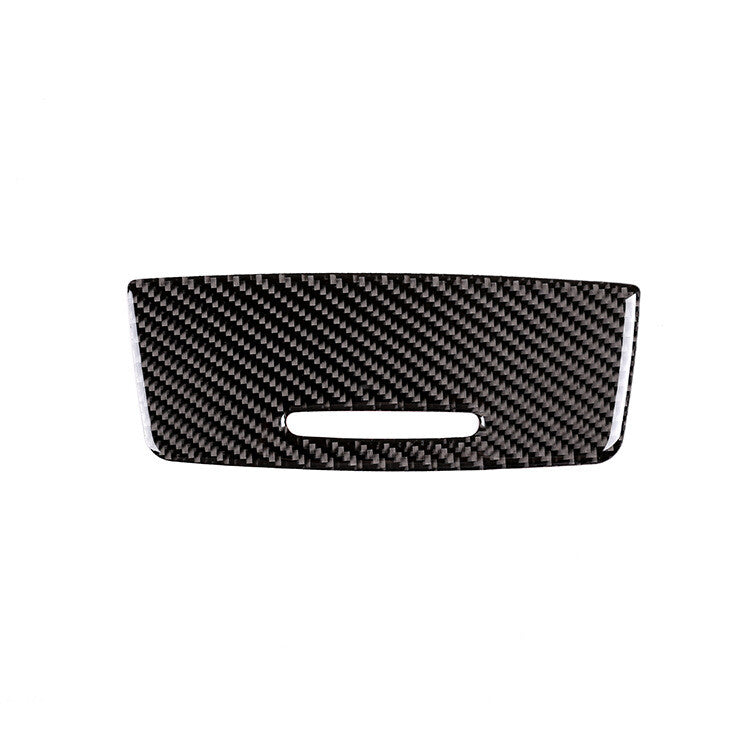Carbon fiber internal storage compartment panel cover suitable for BMW 320i, 325i, 330i, E90 (2005-12-)