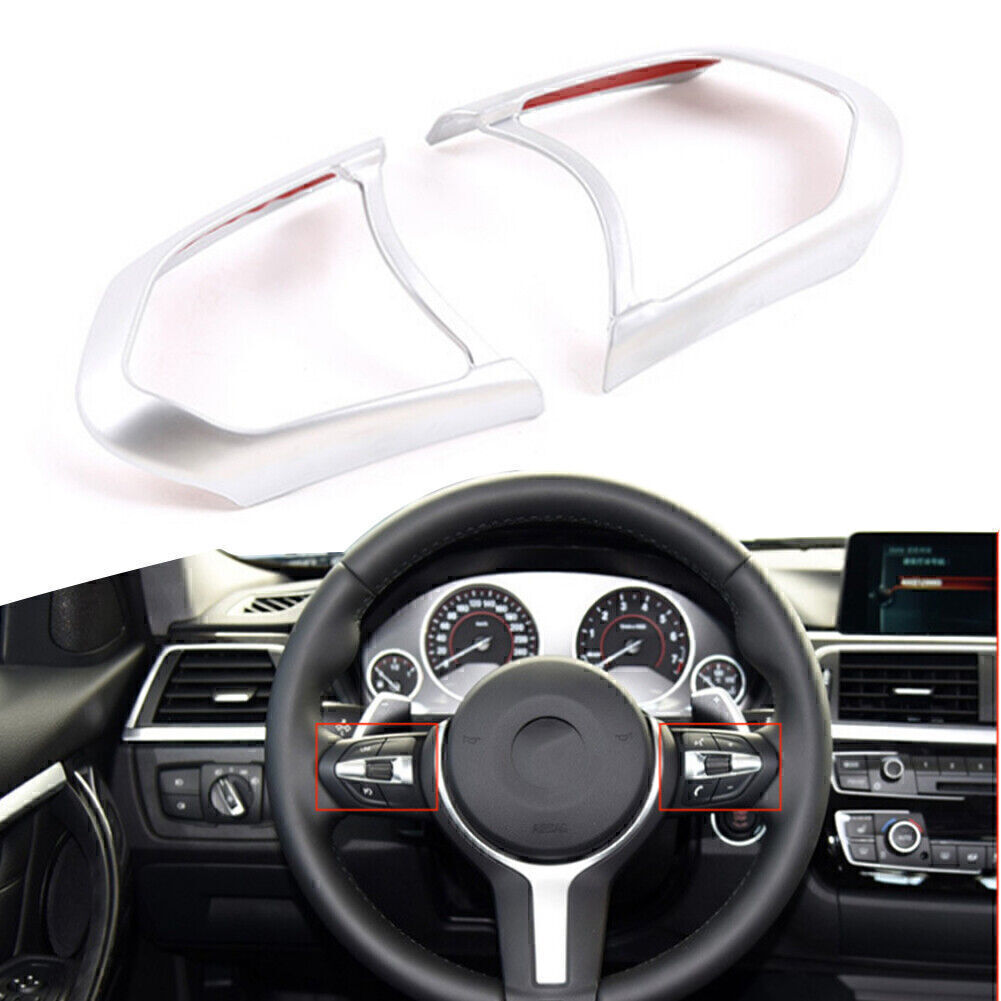 Steering Wheel Decoration Frame Cover Trim Fit for BMW M3 M4 M5 1 3 series X5M