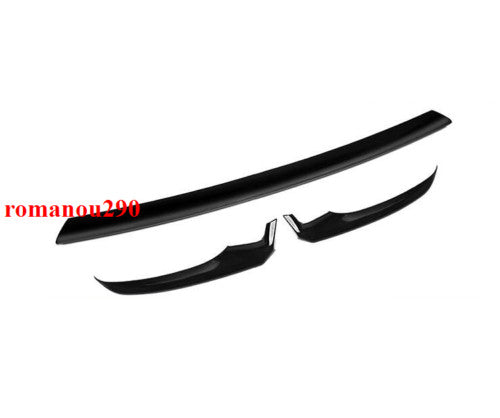 3X for Toyota for Camry SE/XSE 2018-2020 Gloss Black Front Bumper Molding Cover Trim