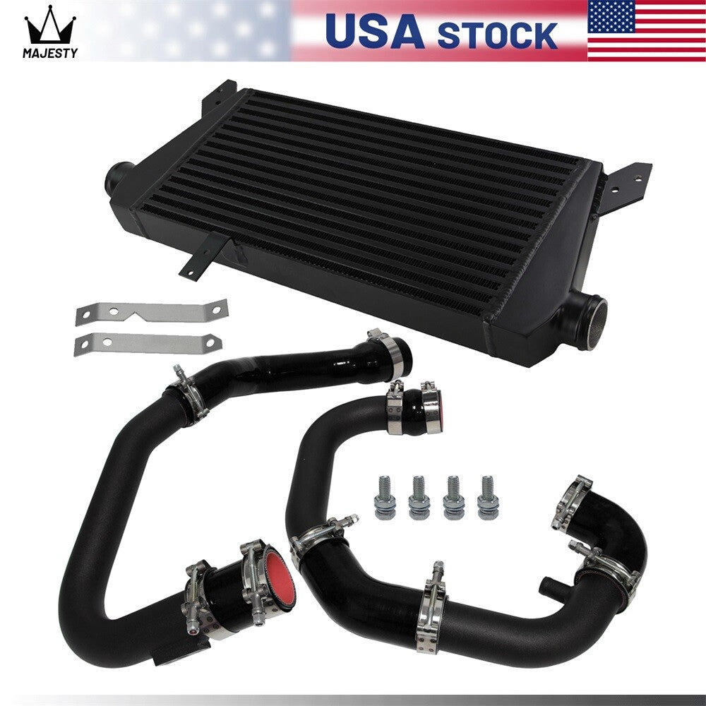 Front Mount Intercooler+Pipe Kit for Audi A4 1.8T Turbo B6 Quattro 2002-2006 BK
