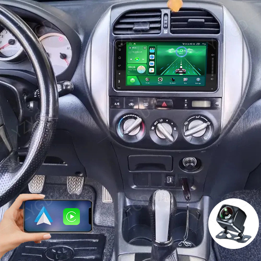 7 Android Auto Carplay for Toyota RAV4 2001-2008 Car Radio Stereo GPS Navi WIFI