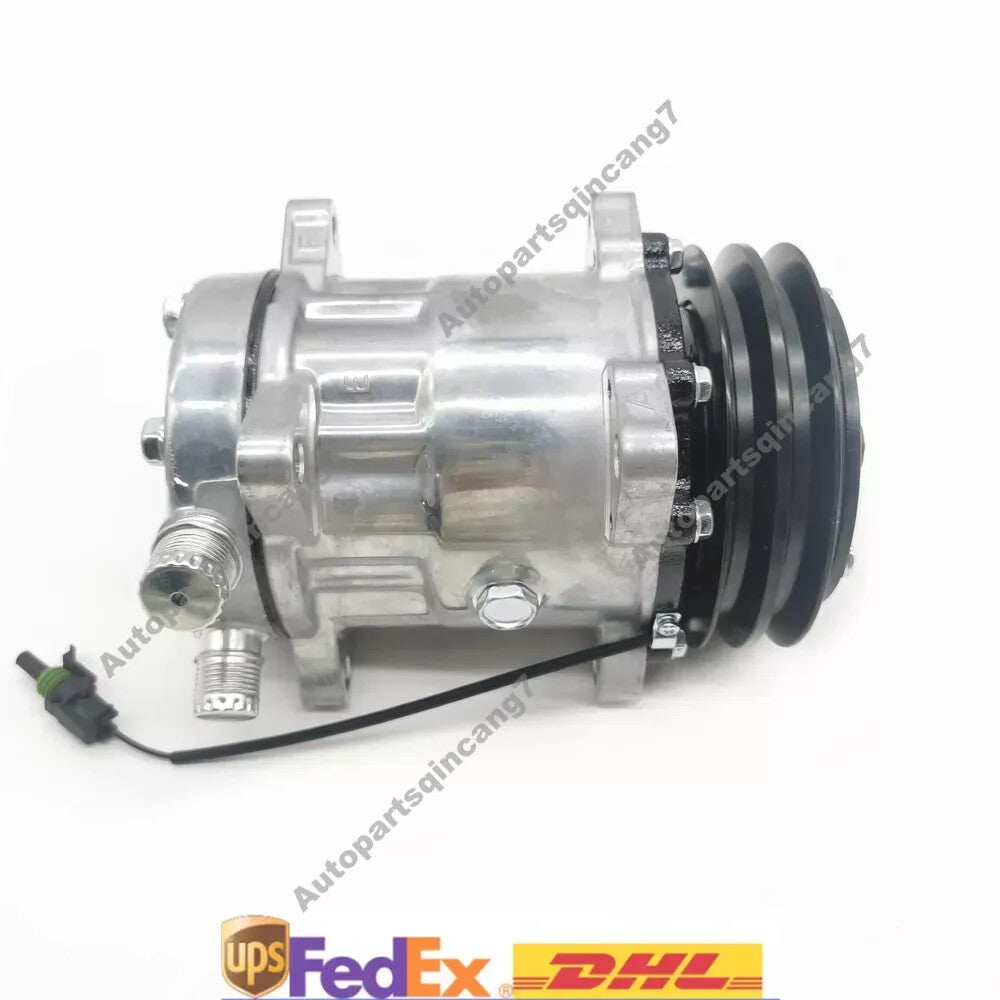 SD7H15 A/C Compressor 123/04998 For JCB 8080 Backhoe 2CX 2CXL 2CXS 2CXSL 4C 4WD