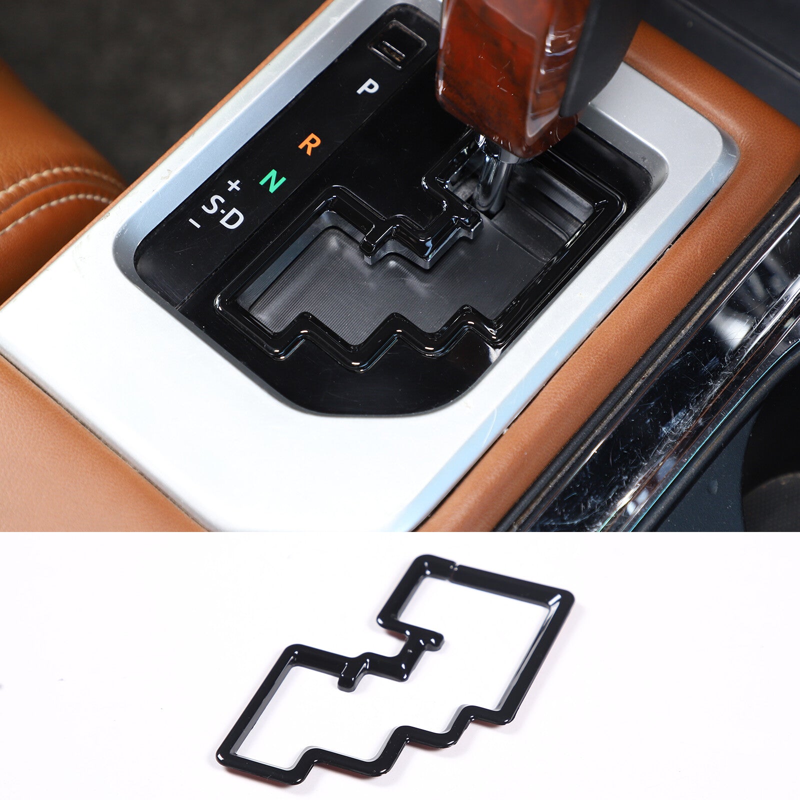 ABS carbon fiber rearview mirror A-pillar triangle cover suitable for Toyota Supra 19-22