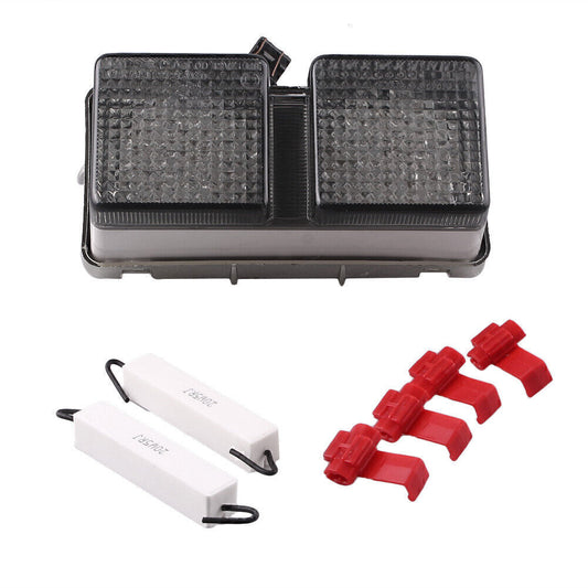 Smoke LED Taillight Turn Signals Brake Lamp Fit for HONDA RC-51 99-06