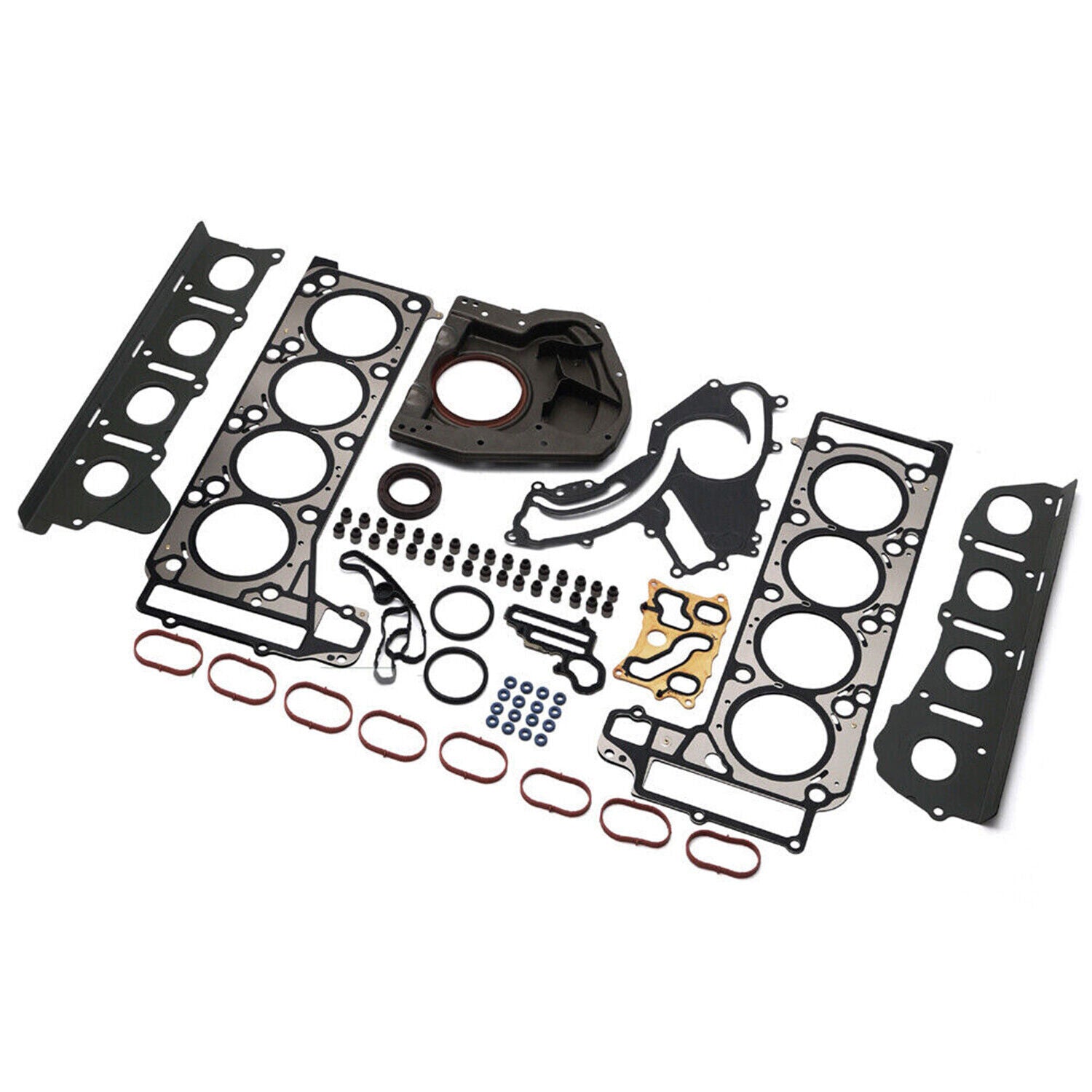Engine Head Gasket Kit Piston Rings Set for Mercedes-Benz W222 W166 M278 4.7L