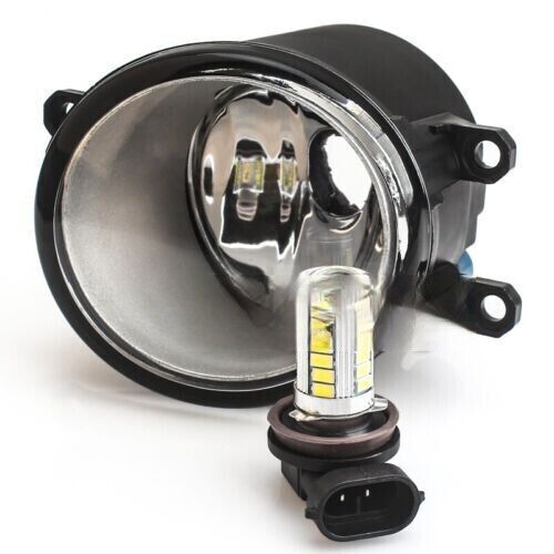 1 Pair Front Bumper LED Fog Lights Lamps With Bulbs For 2008-2010 for Toyota for Corolla