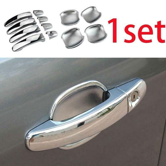 for Ford Focus ST RS 12-18 12X Chrome Side Door Handle Bowl Moulding Cover Trim