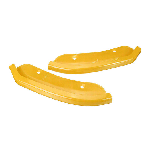2X Front Bumper Lip Splitter Guard Cover Fits 15-20 for Dodge for Challenger Scat Pack