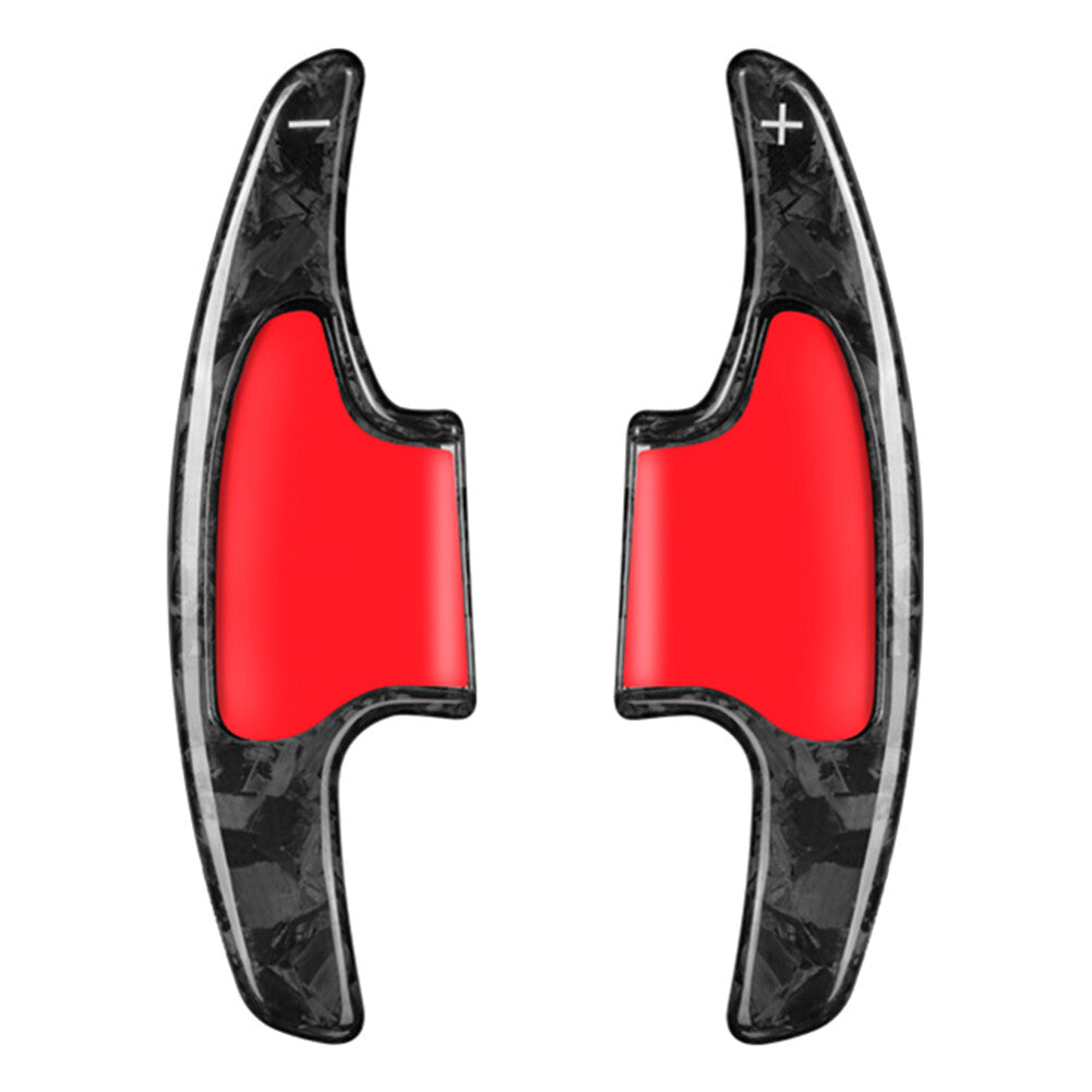 Forged Carbon Fiber Steering Wheel Paddle Shifter Extension Fit for Honda HR-V 16-20