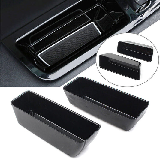 Inner Front Door Handle Armrest Storage Box Tray Bin Kit Fit for Ford Edge 2015-2020