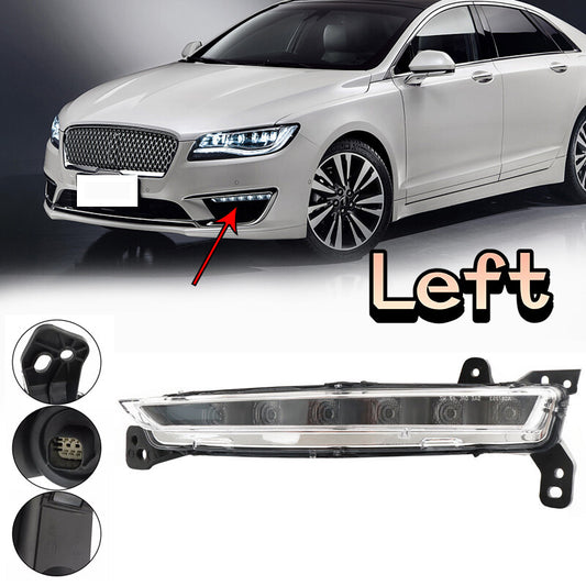 1 front fog light for 2017-2020 for Lincoln MKZ, left drive side.