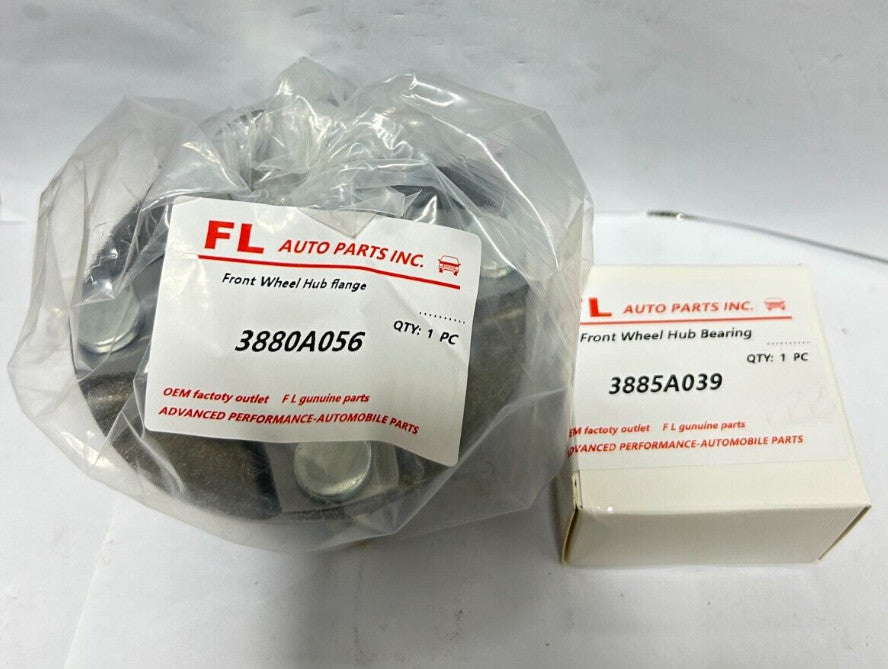 Front Wheel Hub  Bearing for Mitsubishi Mirage 2014 2015 2016 2017 2018 Pair