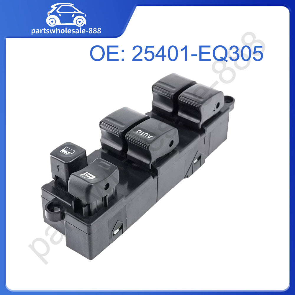 25401-EQ305 for Nissan X-Trail 2002-2007 LHD Electric Master Power Window Switch