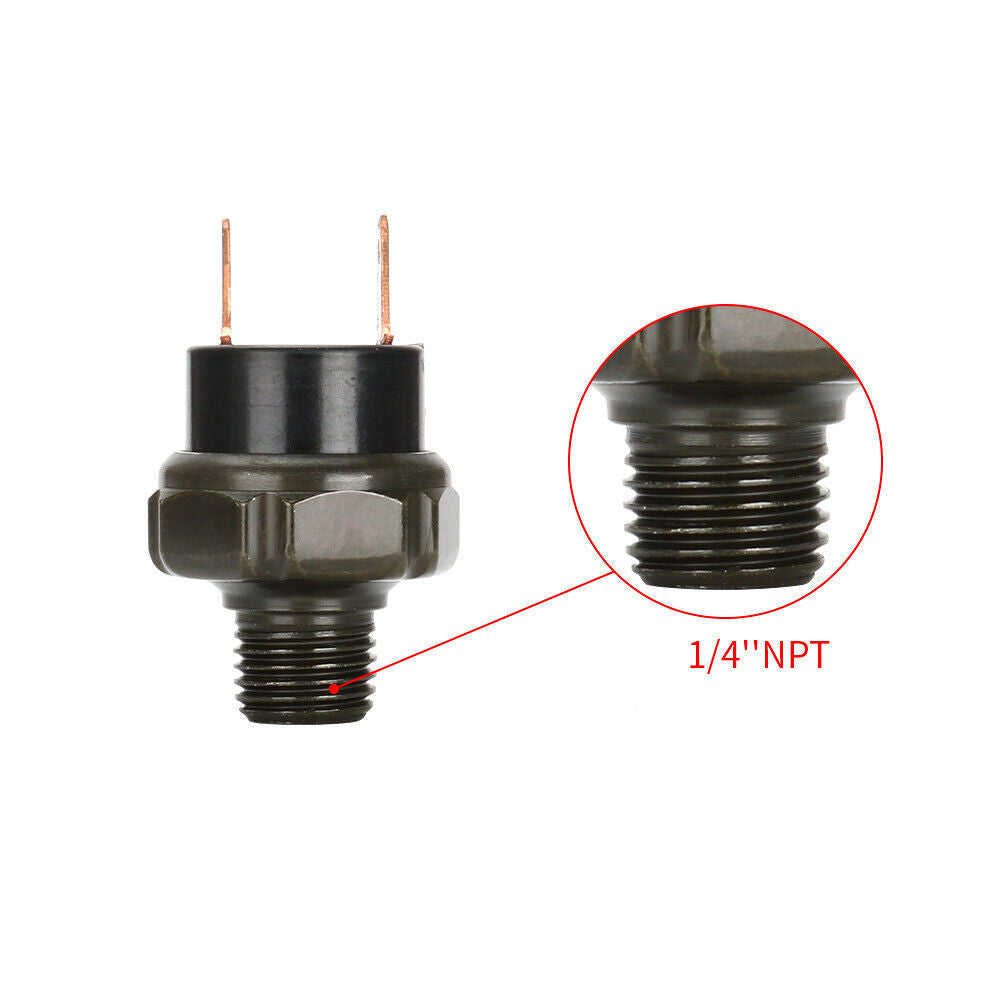 120-150 PSI AIR PRESSURE CONTROL SWITCH VALVE F/HORN COMPRESSOR TANK