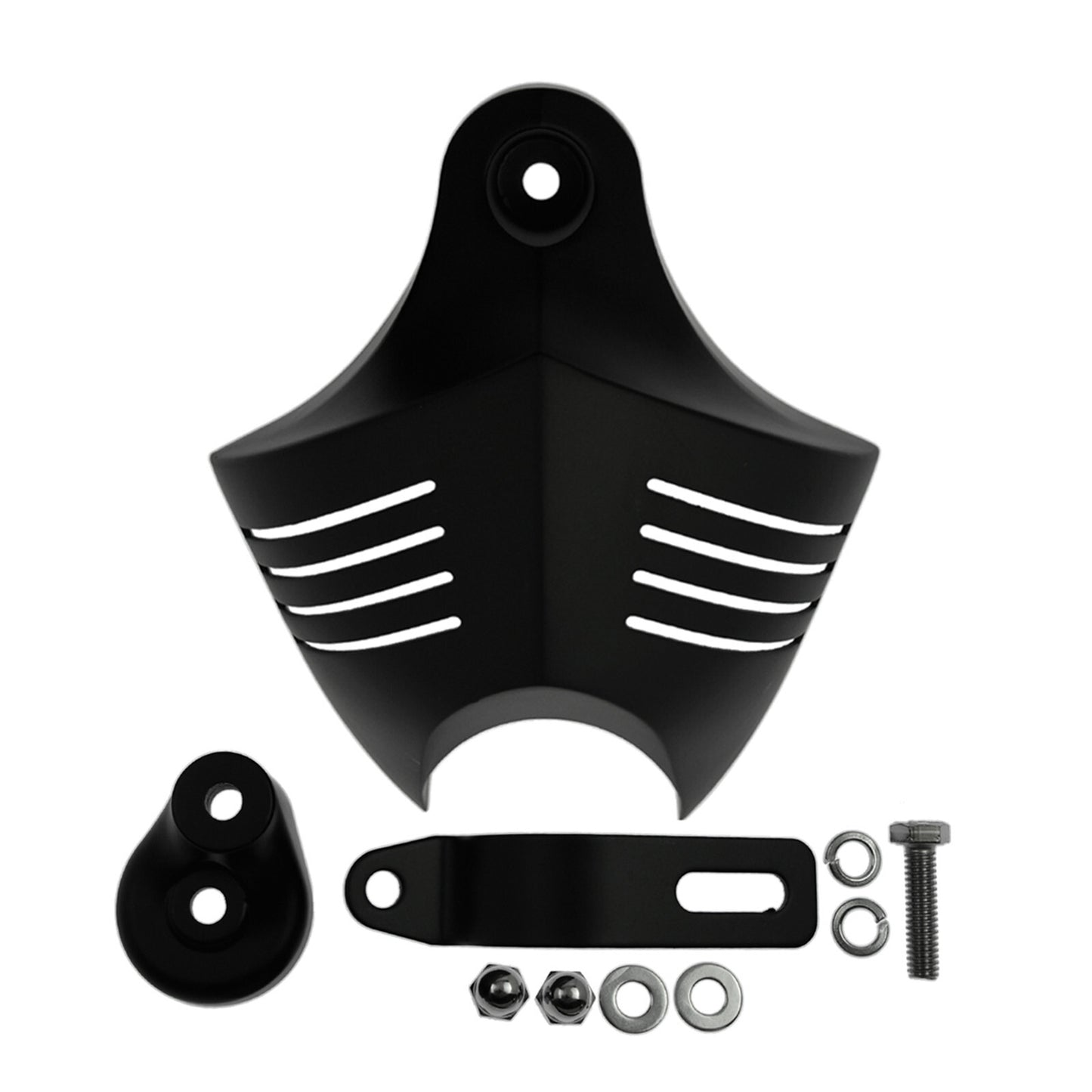 V-shield Horn Cover Fit for Harley Softail Dyna Electra Glide Twin Cam Big Twins
