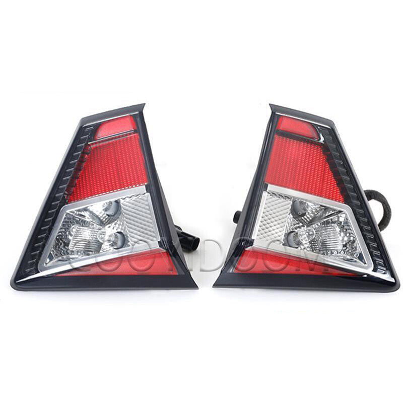 A pair of for Ford Escape 2017, 2018, and 2019 vehicles with red inner rear taillights on both sides.