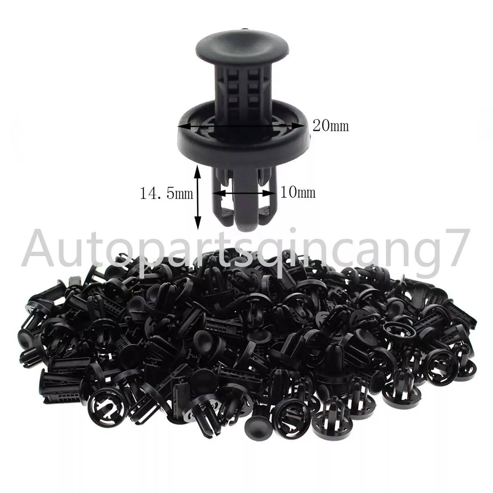 100x Push Type Clips Fits for Honda for Acura Part 91505-TM8-003 Bumber under cover