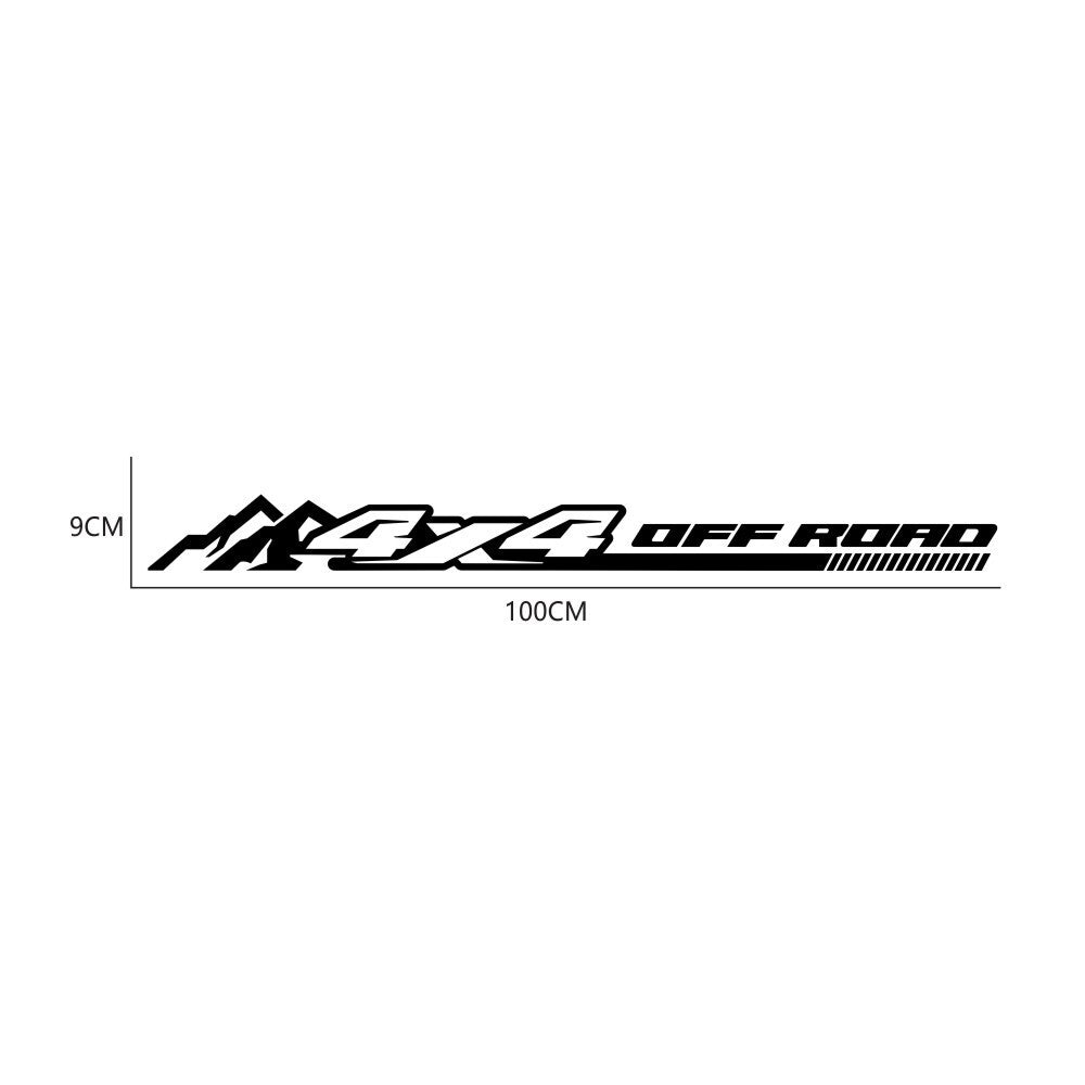 DIY Off Road Mountain Range Stickers Graphic Decal For Car Body Waterproof Decor