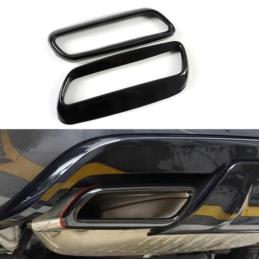 Black cap for rear exhaust muffler tip pipe of for Range Rover Sport L461 2023 - 2024