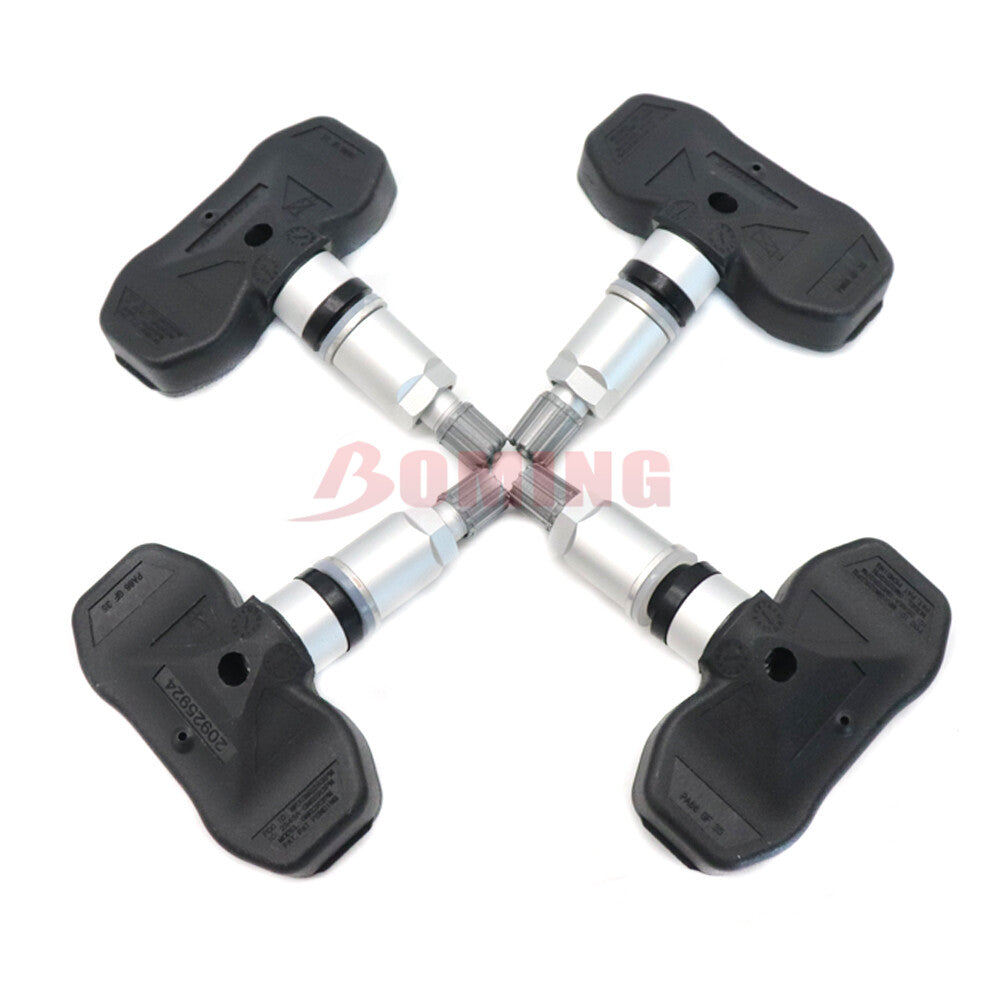 4-pack of new tire pressure sensors 20925924 suitable for Chevrolet for GMC , for Buick for Saturn , and for Cadillac .
