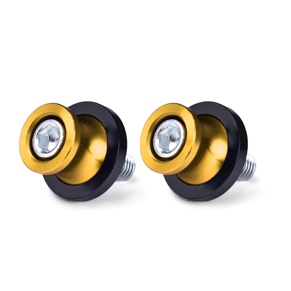 8MM Swingarm Spools Slider Stand Screw for Honda CBR 600 900 1000 RR Gold 2PCs