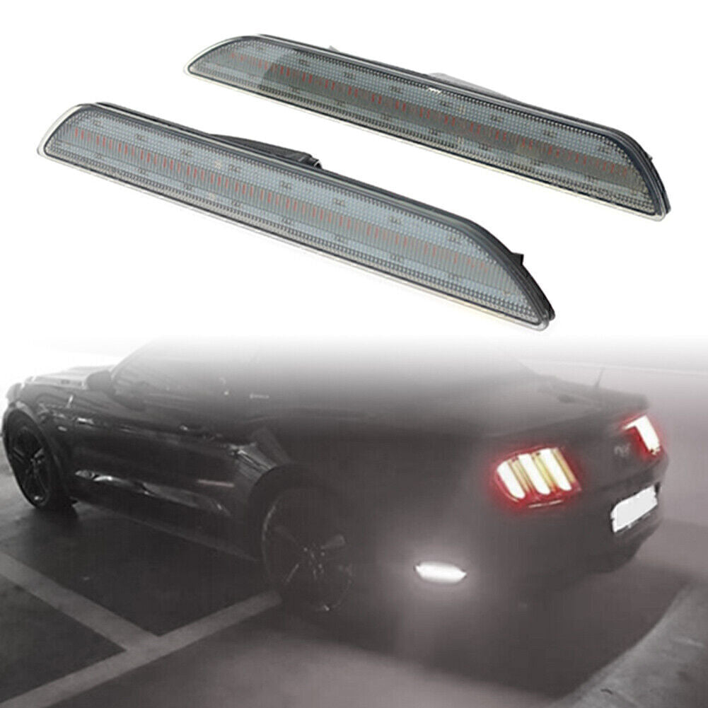 2x LED Rear Side Marker Light Side Light For 2015-2022 2016 17 18 for Ford for Mustang