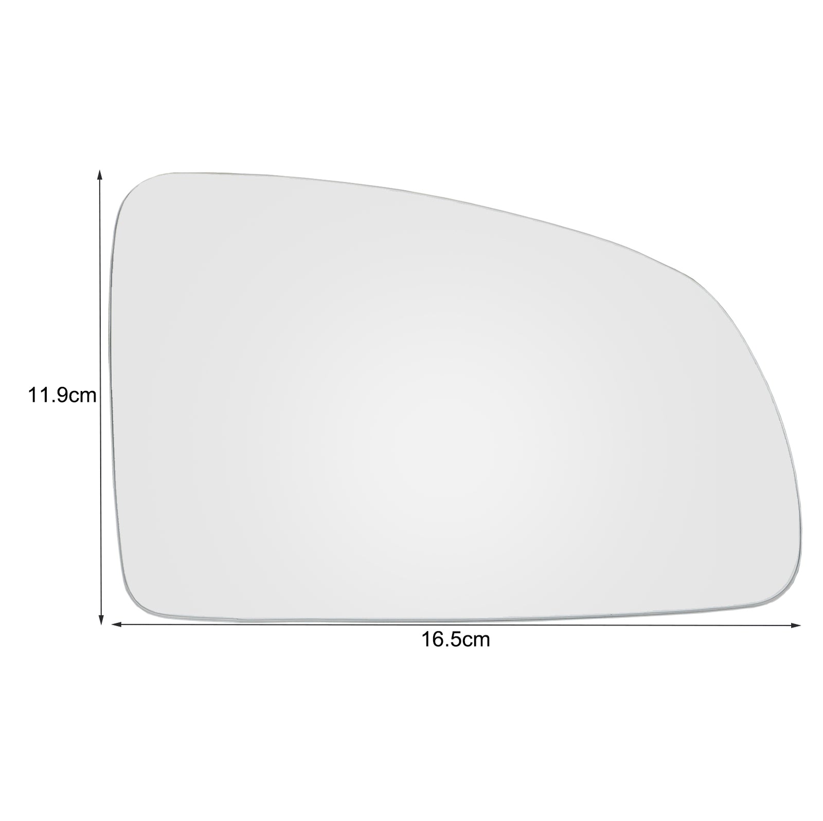 Right passenger's side mirror glass exterior mirror for Opel Meriva A MK1 2003-2010
