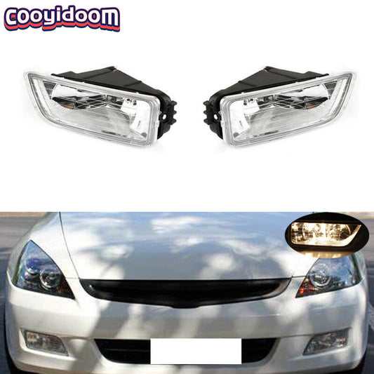 Applicable to 2003-2007 for Honda Accord and for Acura front bumper fog lights with bulbs (left + right -).