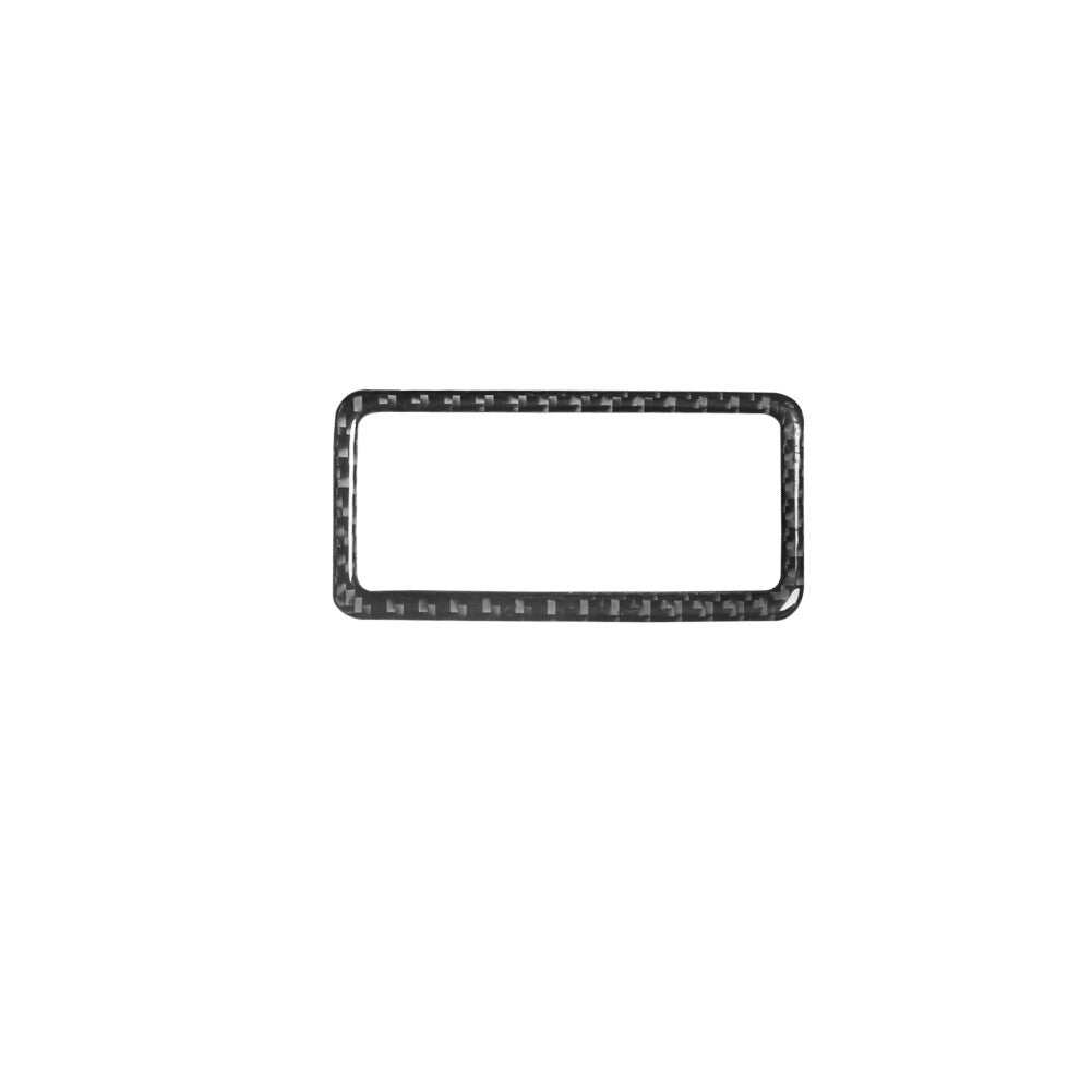 1X Carbon Fiber Interior Central Console Cover Trim for Toyota for Camry 2012-2014