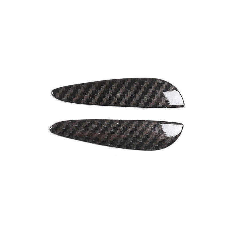 for Benz GLE GLS 20-23 ABS Carbon Fiber Gear Shift Knob Shifter Lever Side Strip