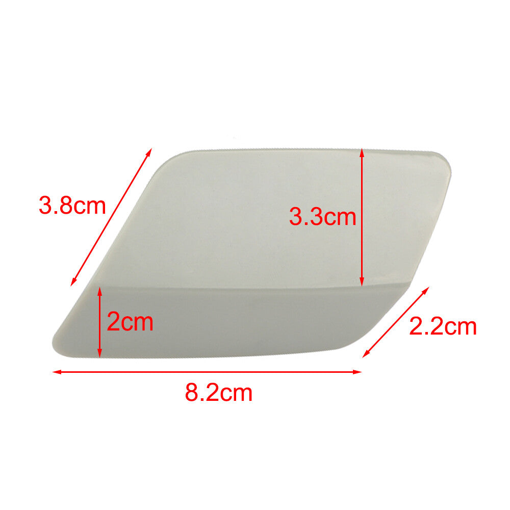 2-Piece Headlight/Washing Machine Protective Cover for BMW E92 E93 LCI 2010-2013 (61677253393, 61677253394)