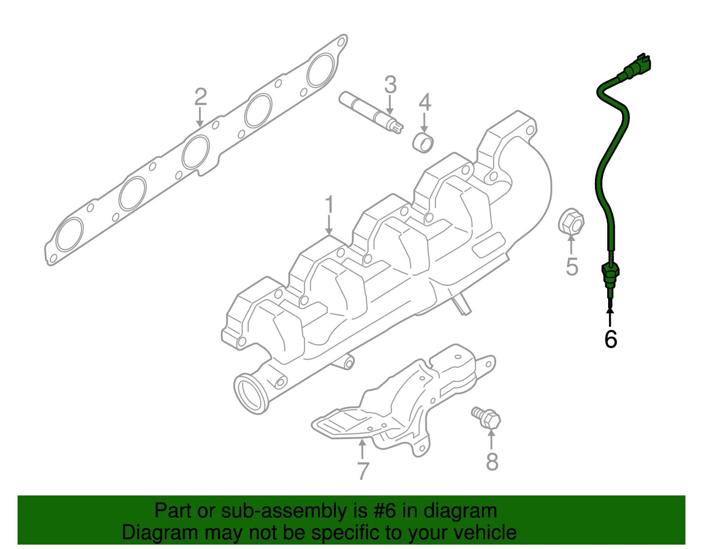 0258006295 New Oxygen O2 Sensor for RENAULT AVANTIME ESPACE IV LAGUNA II MEGANE