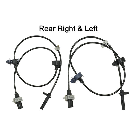 2x ABS Wheel Speed Sensors Rear Right Left for Honda Odyssey 15-18 Elysion 16-19