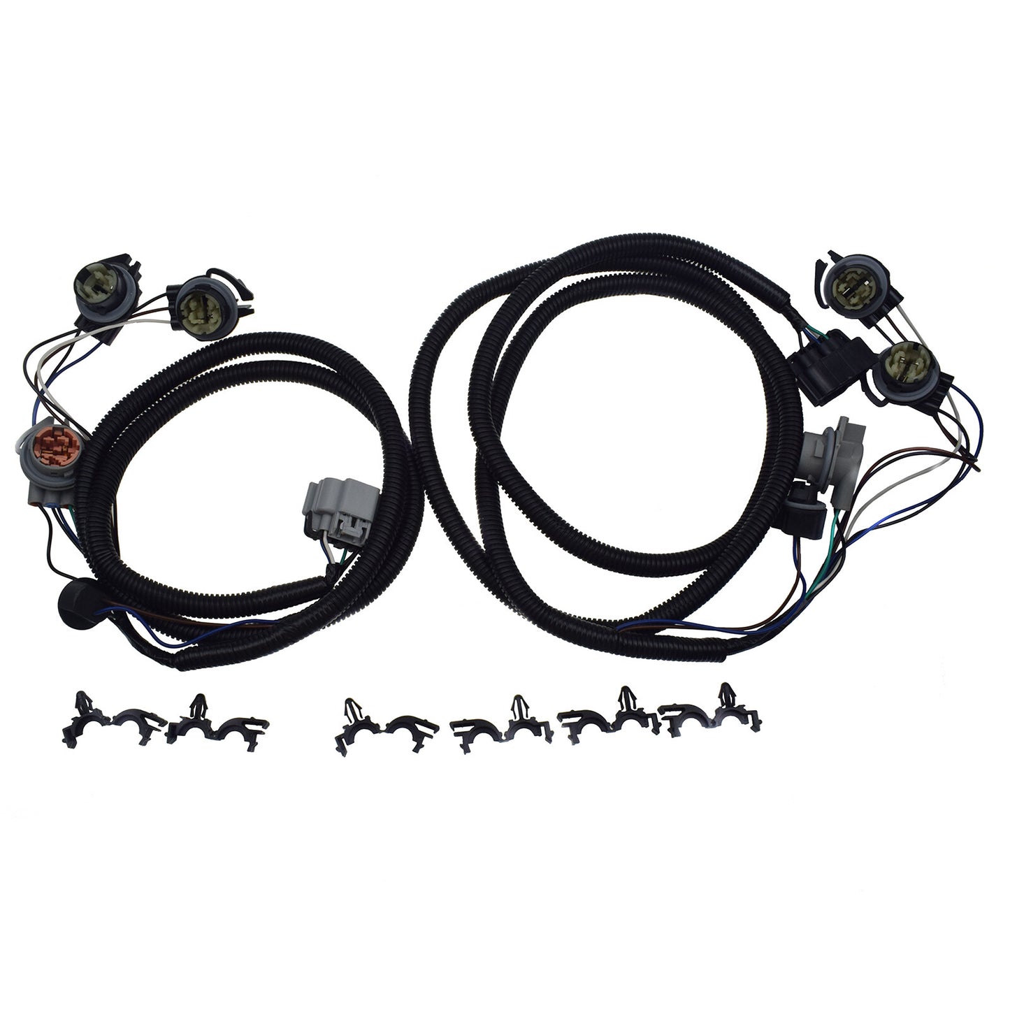 The rear left and right taillight wiring harnesses are suitable for Chevrolet Silverado for GMC for Sierra