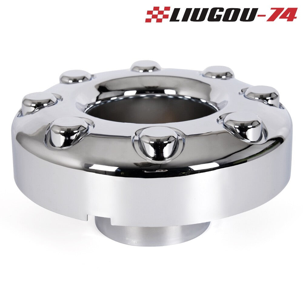 2-Piece Front Wheel Chrome Alloy Center Hub Caps for 05-18 for Ford F350 Dual 4x4 US Open